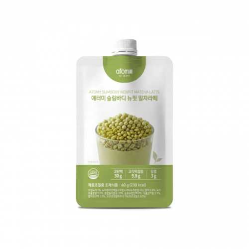 Atomy Slim Body NewFit Matcha Latte (60g, 1 pack)